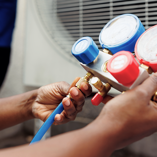 Medição técnica em um sistema de refrigeração